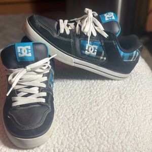 DC  Black and Blue Sneakers